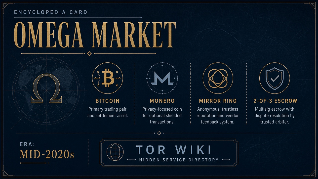Omega card on Tor Wiki