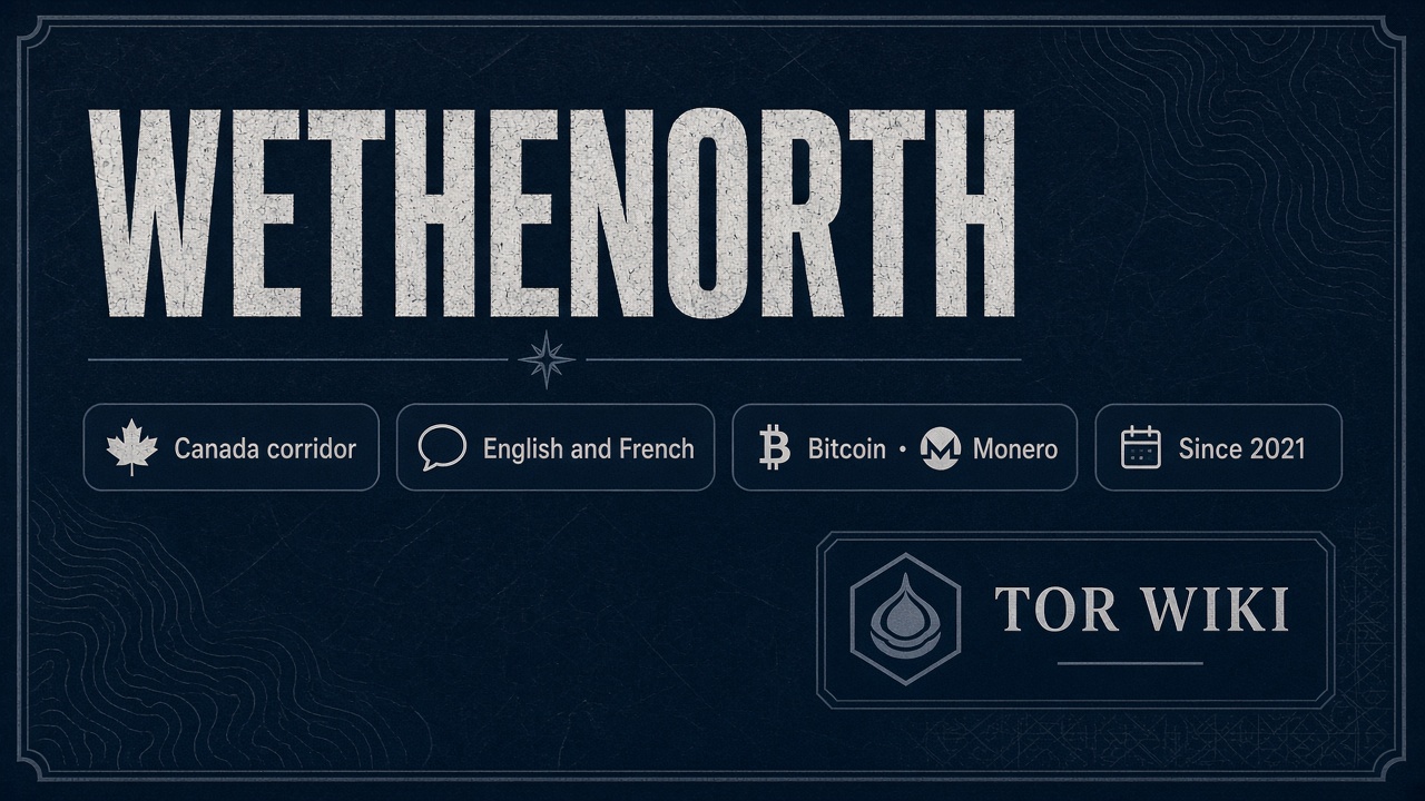 WeTheNorth card on Tor Wiki